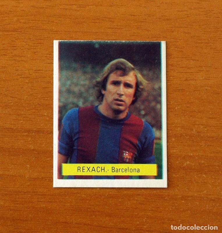 Cromos de F&uacute;tbol: F&uacute;tbol Club Barcelona - Rexach - Editorial Fini MU 1975-1976, 75-76 - Nunca Pegado