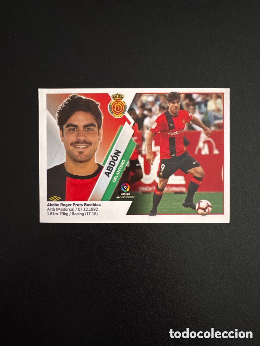 Figurine di Calcio: ABD&Oacute;N MALLORCA N&Uacute;MERO 16 LIGA ESTE 2019 2020