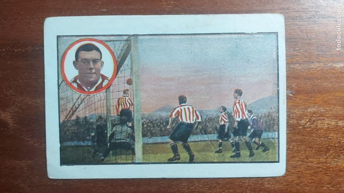 Cromos de F&uacute;tbol: TRAVIESO ( ATHLETIC CLUB DE BILBAO ) - LOS ASES DEL FUTBOL 1924 - SERIE 1 N&Uacute;MERO 6