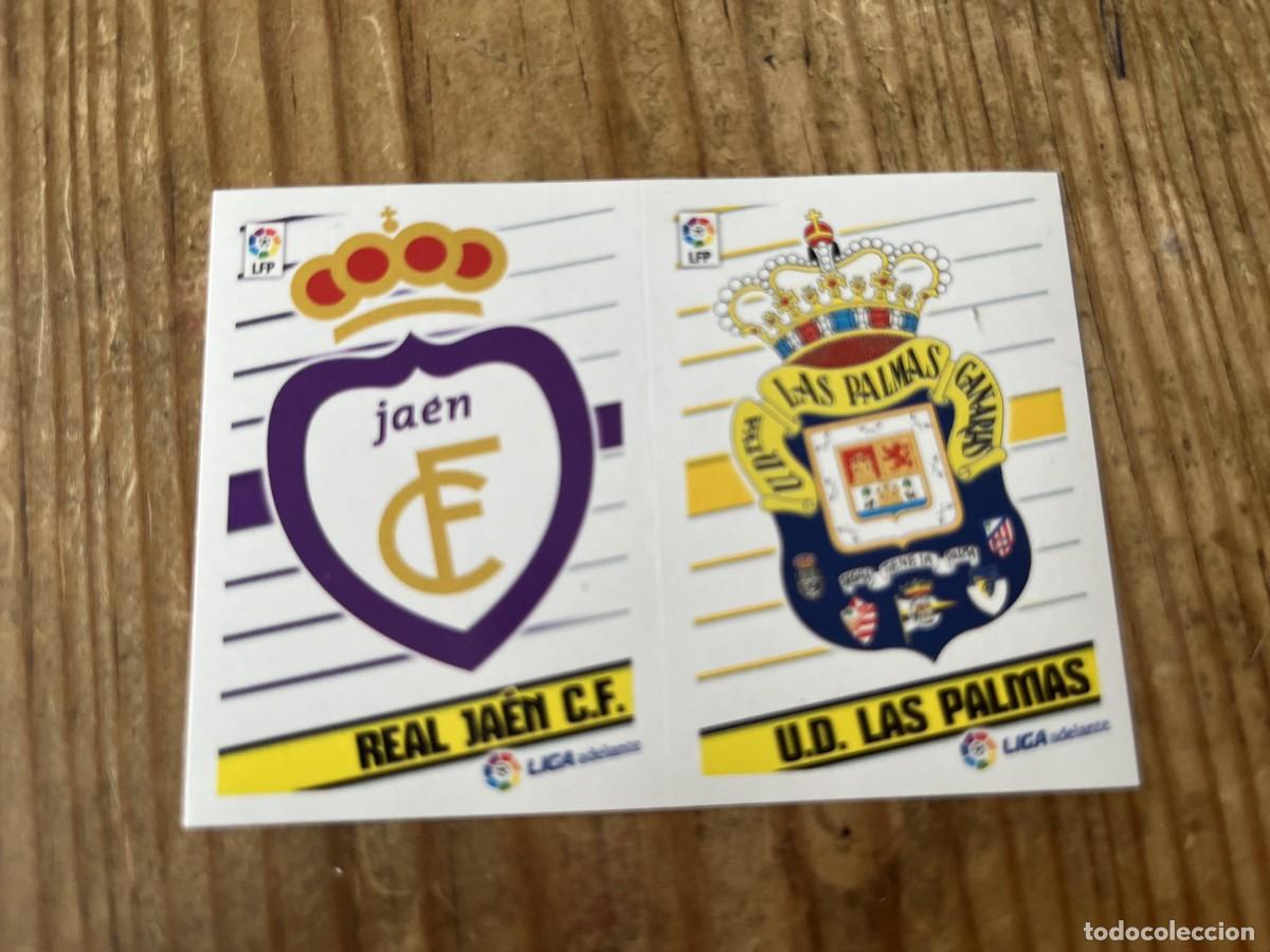 Fu&szlig;ball-Sticker: CROMO SIN PEGAR NUNCA PEGADO ALBUM LIGA ESTE 13 14 2013 2014 ESCUDO # 5 JAEN LAS PALMAS