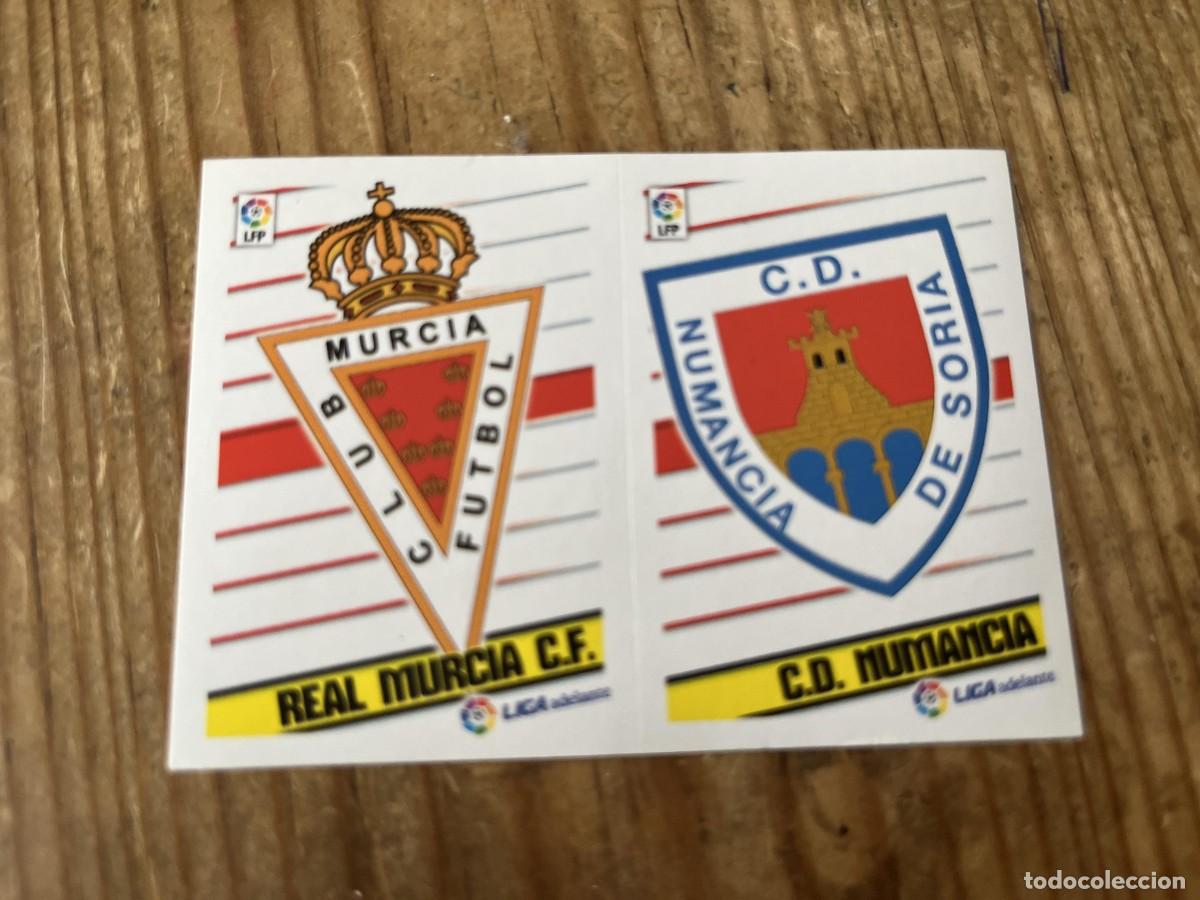 Fu&szlig;ball-Sticker: CROMO SIN PEGAR NUNCA PEGADO ALBUM LIGA ESTE 13 14 2013 2014 ESCUDO # 8 MURCIA NUMANCIA