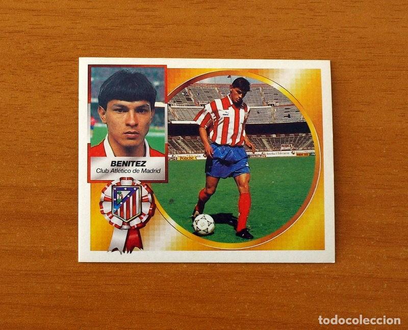 Cromos de F&uacute;tbol: Atletico de Madrid - Benitez - COLOCA - Ediciones Este Liga 1994-1995, 94-95 - Nunca Pegado