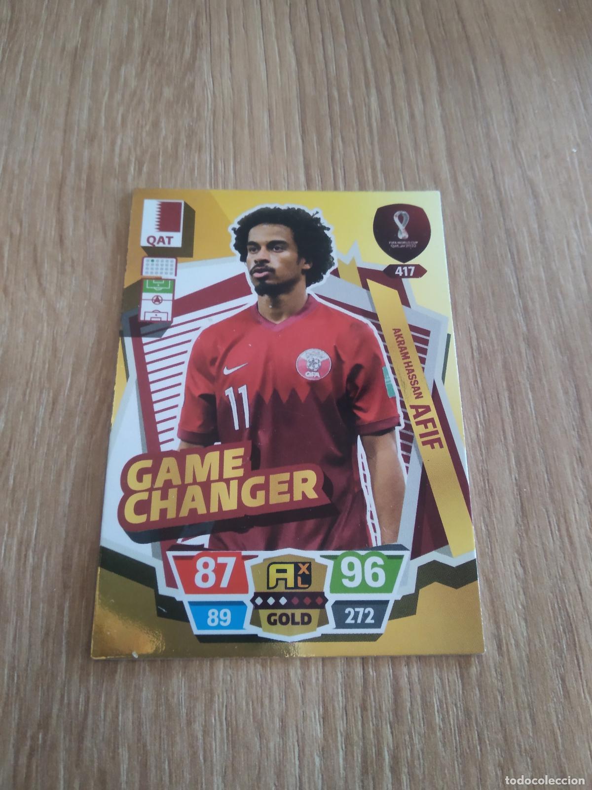 Cromos de F&uacute;tbol: 417 AFIF QATAR KATAR CROMO FUTBOL PANINI MUNDIAL 2022 ADRENALYN WORLD CUP COPA MUNDO