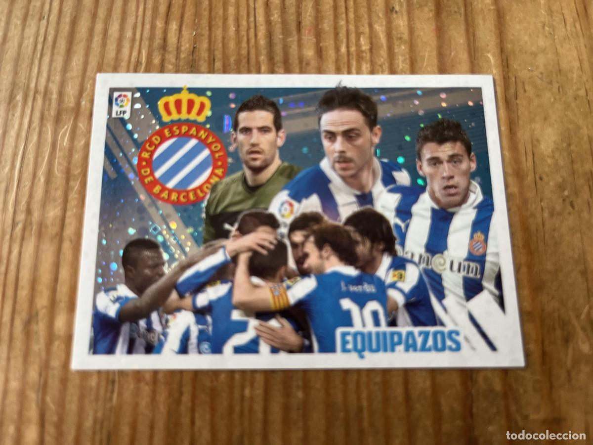 Figurine di Calcio: CROMO SIN PEGAR NUNCA PEGADO ALBUM LIGA ESTE 13 14 2013 2014 EQUIPAZOS # 8 ESPA&Ntilde;OL ESPANYOL