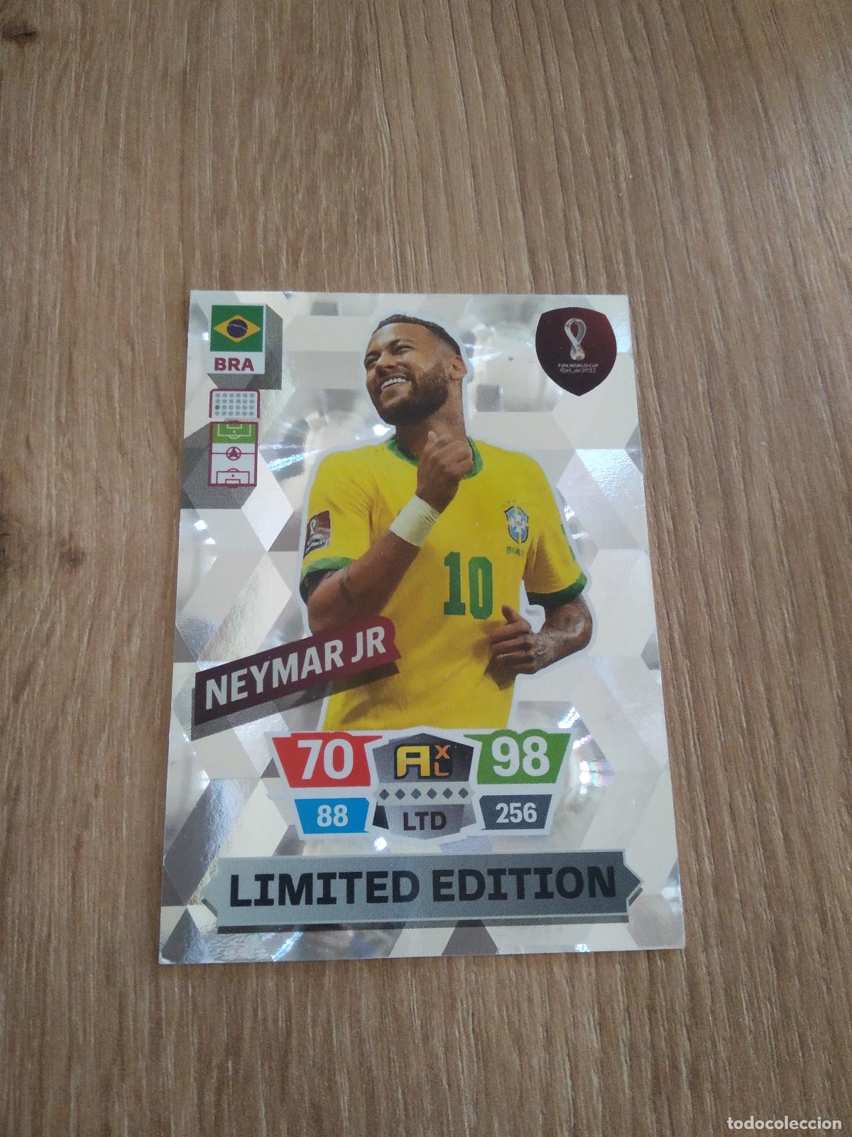 Fu&szlig;ball-Sticker: NEYMAR BRASIL EDICION LIMITADA CROMO FUTBOL PANINI MUNDIAL 2022 ADRENALYN WORLD CUP