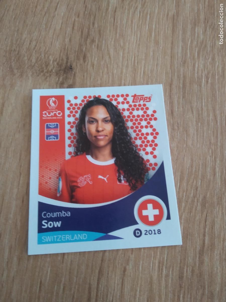Cromos de F&uacute;tbol: 37 COUMBA SOW SUIZA CROMO TOPPS EURO FEMENINA 2025 EUROCOPA FUTBOL FEMENINO UEFA WOMEN'S EURO