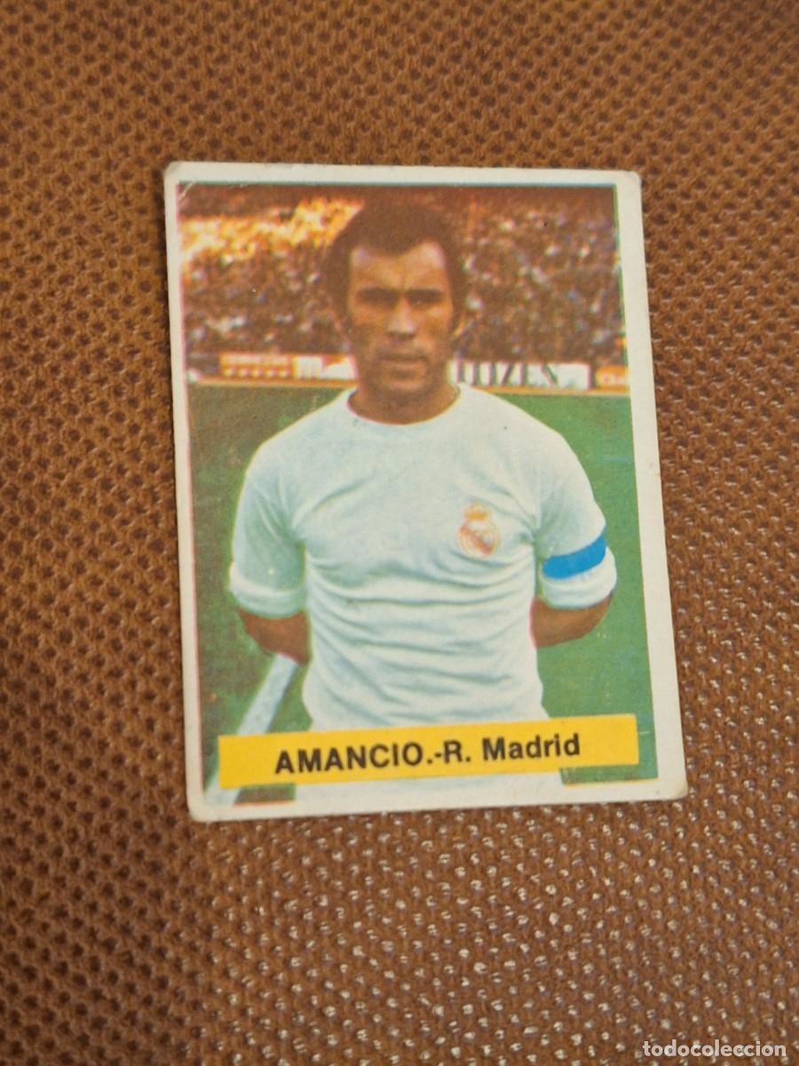Football Stickers: LIGA 1975-76 75-76 FINI. DEP. LEGAL MA REAL MADRID AMANCIO