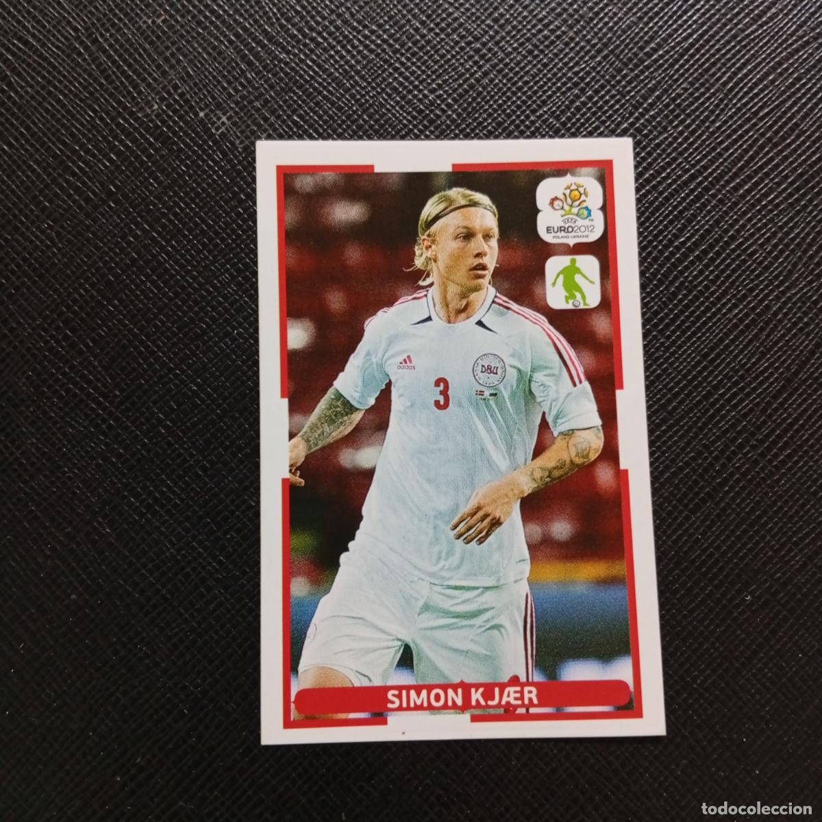 Cromos de F&uacute;tbol: 8 SIMON JKAER PANINI DINAMARCA EUROCOPA POLONIA 2012 EURO 12 - SIN PEGAR A34 PG487 VERSION HOLANDESA