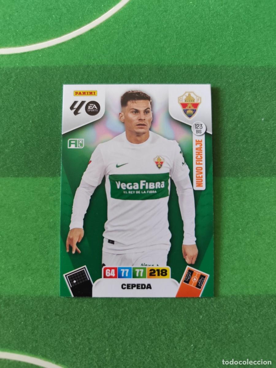 Cromos de F&uacute;tbol: Cepeda 123 Bis Nuevo fichaje Elche Adrenalyn 2025/26 - 25/26