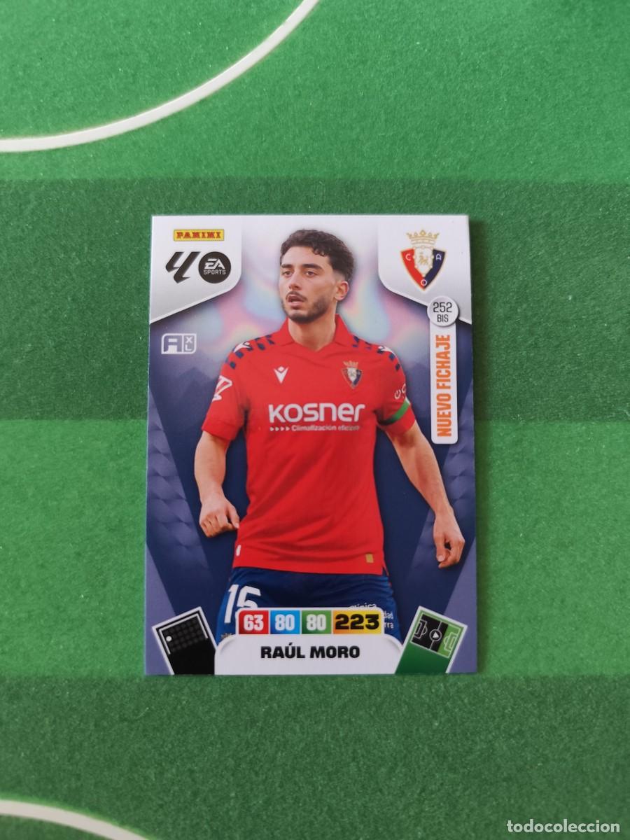 Cartes &agrave; collectionner de Football: Ra&uacute;l Moro 252 Bis Nuevo fichaje Osasuna Adrenalyn 2025/26 - 25/26