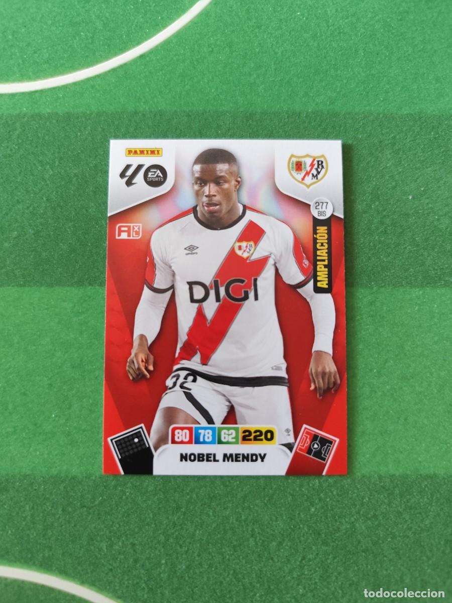 Cartes &agrave; collectionner de Football: Nobel Mendy 277 Bis Ampliaci&oacute;n Rayo Vallecano Adrenalyn 2025/26 - 25/26