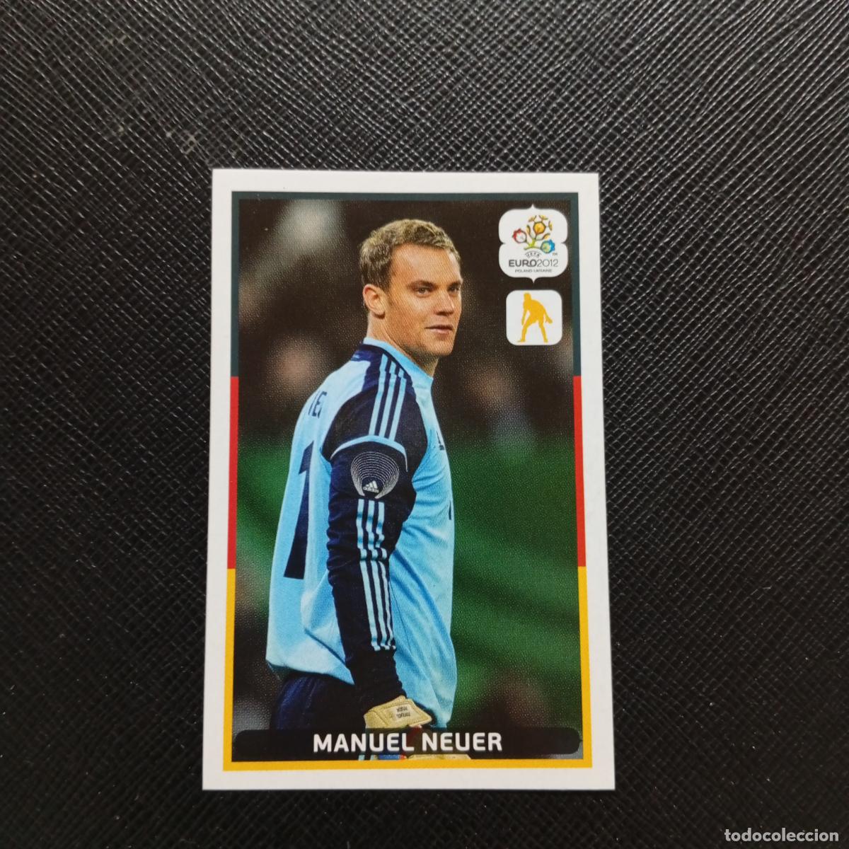 Fu&szlig;ball-Sticker: 16 NEUER ALEMANIA PANINI EUROCOPA POLONIA 2012 EURO 12 - SIN PEGAR A34 PG487 VERSION HOLANDESA