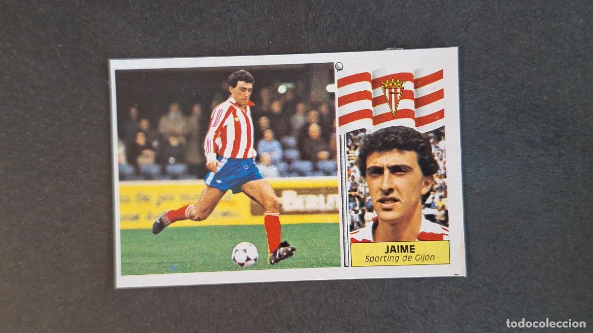 Cromos de F&uacute;tbol: L4 JAIME SPORTING DE GIJON LIGA ESTE 1986 1987 86 87 RECUPERADO DESPEGADO