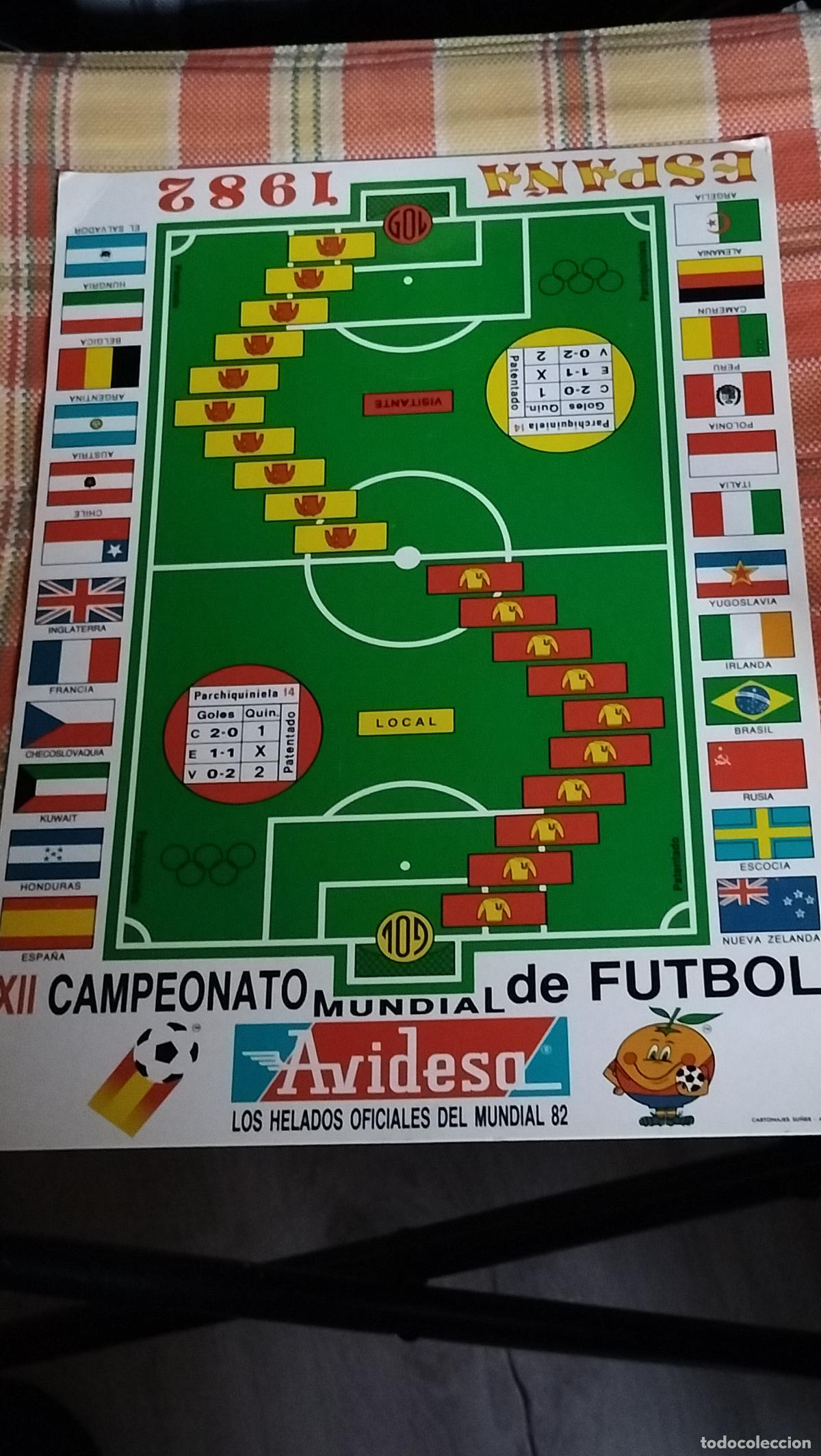 Fu&szlig;ball-Sticker: ANTIGUO PARCHI QUINIELA MUI ESPA&Ntilde;A 82