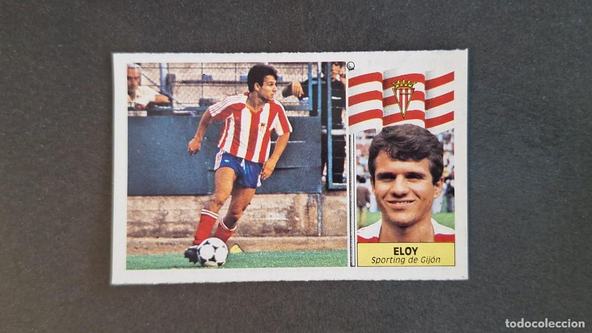Cromos de F&uacute;tbol: L4 ELOY SPORTING DE GIJON LIGA ESTE 1986 1987 86 87 RECUPERADO DESPEGADO
