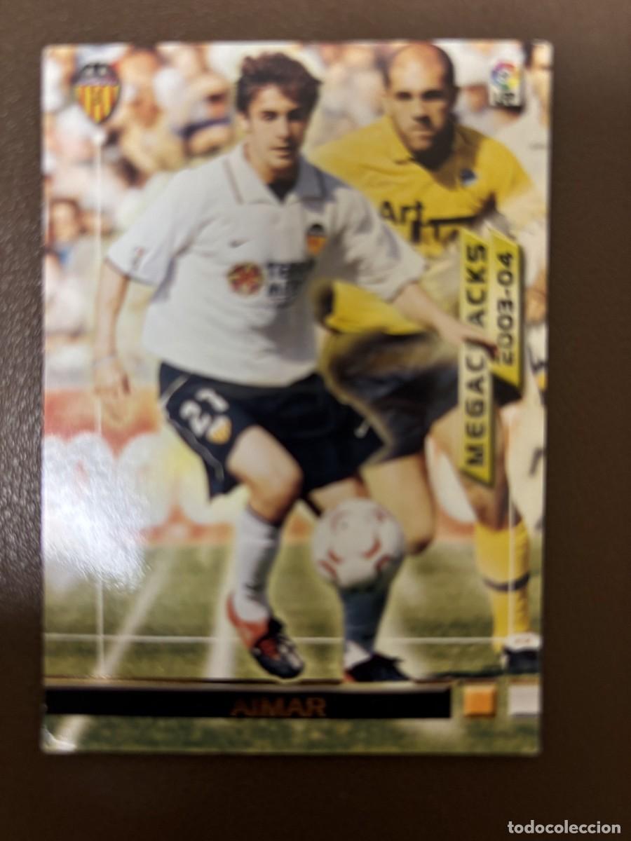 Cromos de F&uacute;tbol: CROMO MEGACRAKS 2003-2004 AIMAR (VALENCIA) NUM. 372