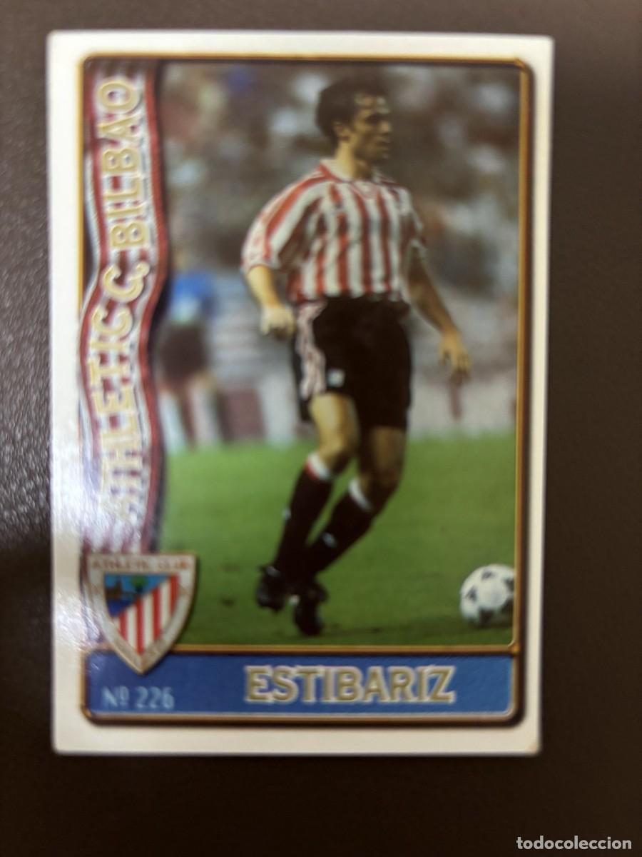Figurine di Calcio: CROMO TEMPORADA 95/96 ESTIBARIZ (ATH.BILBAO) NUM. 226