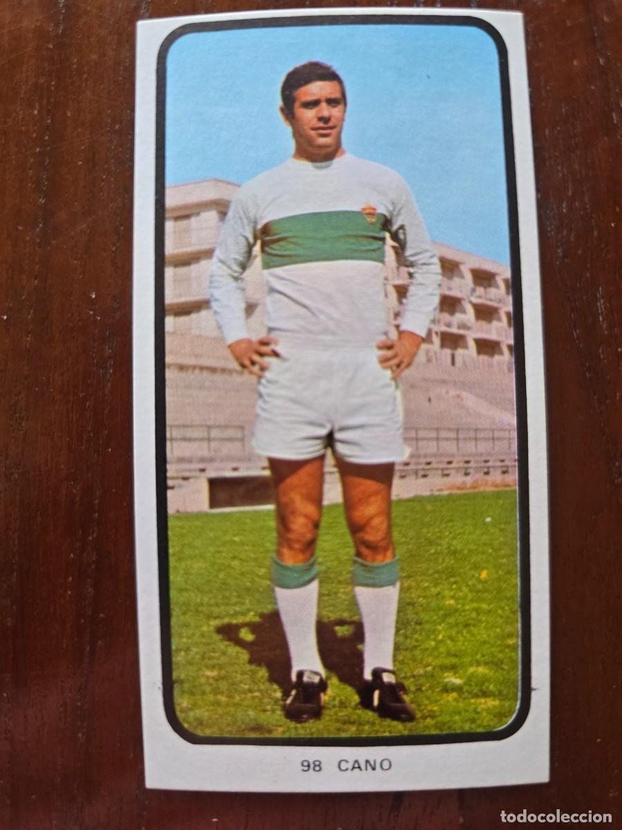 Cromos de f&uacute;tbol: Liga Futbol 1973-74 Cromo 98.Cano Elche.Ruiz Romero.nuevo de sobre y sin pegar