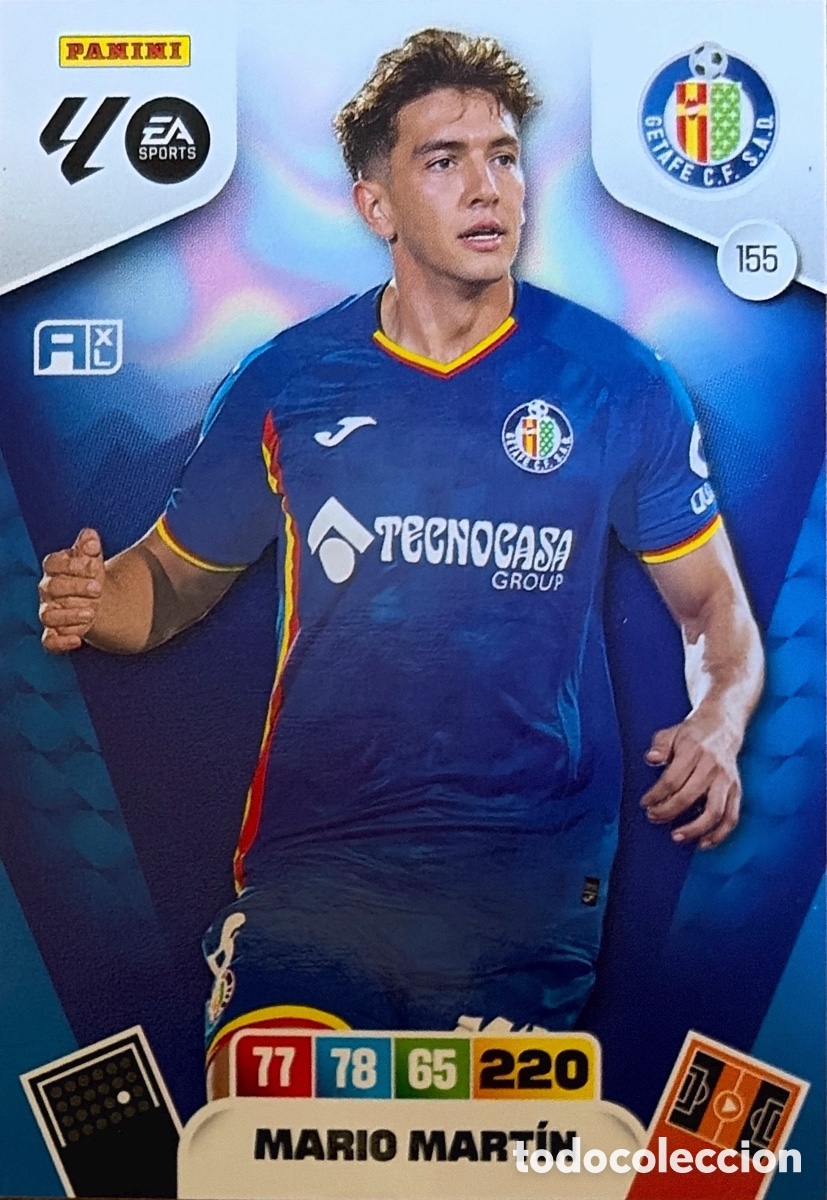Fu&szlig;ball-Sticker: 155.- MARIO MARTIN (GETAFE) ADRENALYN XL LIGA 2025/26 (PANINI)