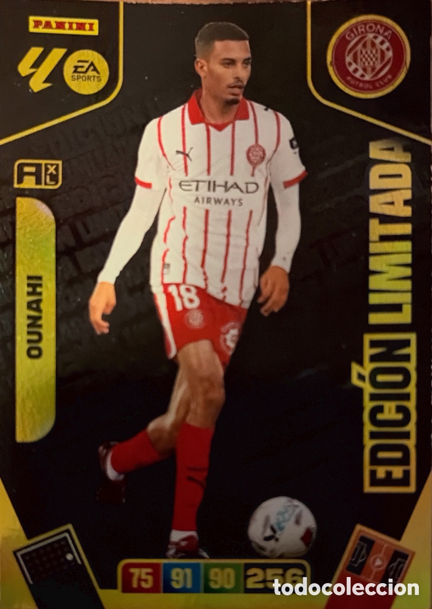 Fu&szlig;ball-Sticker: OUNAHI -EDICION LIMITADA- (GIRONA) ADRENALYN XL LIGA 2025/26 (PANINI)
