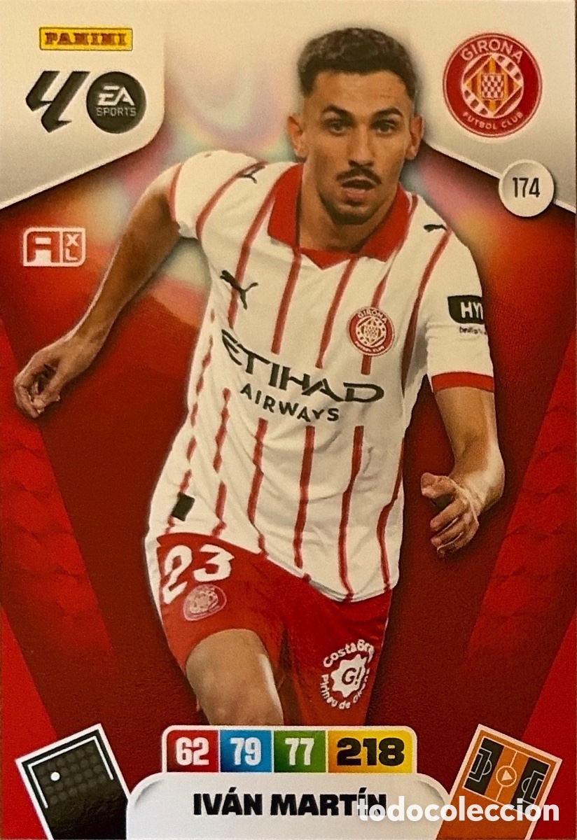 Fu&szlig;ball-Sticker: 174.- IVAN MARTIN (GIRONA) ADRENALYN XL LIGA 2025/26 (PANINI)