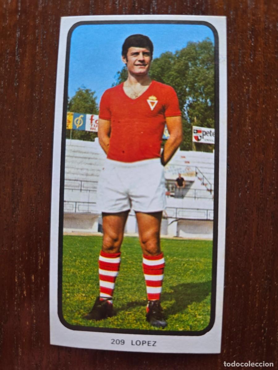 Fu&szlig;ball-Sticker: Liga Futbol 1973-74 Cromo 209.Lopez Murcia.Ruiz Romero.nuevo de sobre y sin pegar