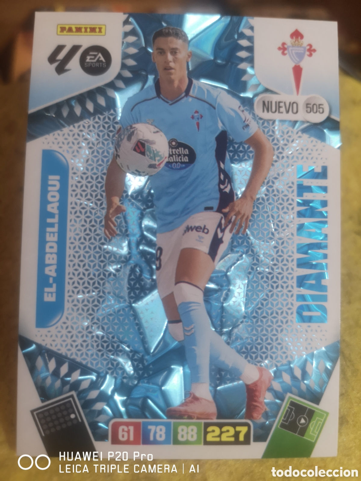 Cromos de Futebol: ADRENALYN 2025 2026 EL-ABDELLAQUI NUEVO DIAMANTE 505 - REAL CLUB CELTA