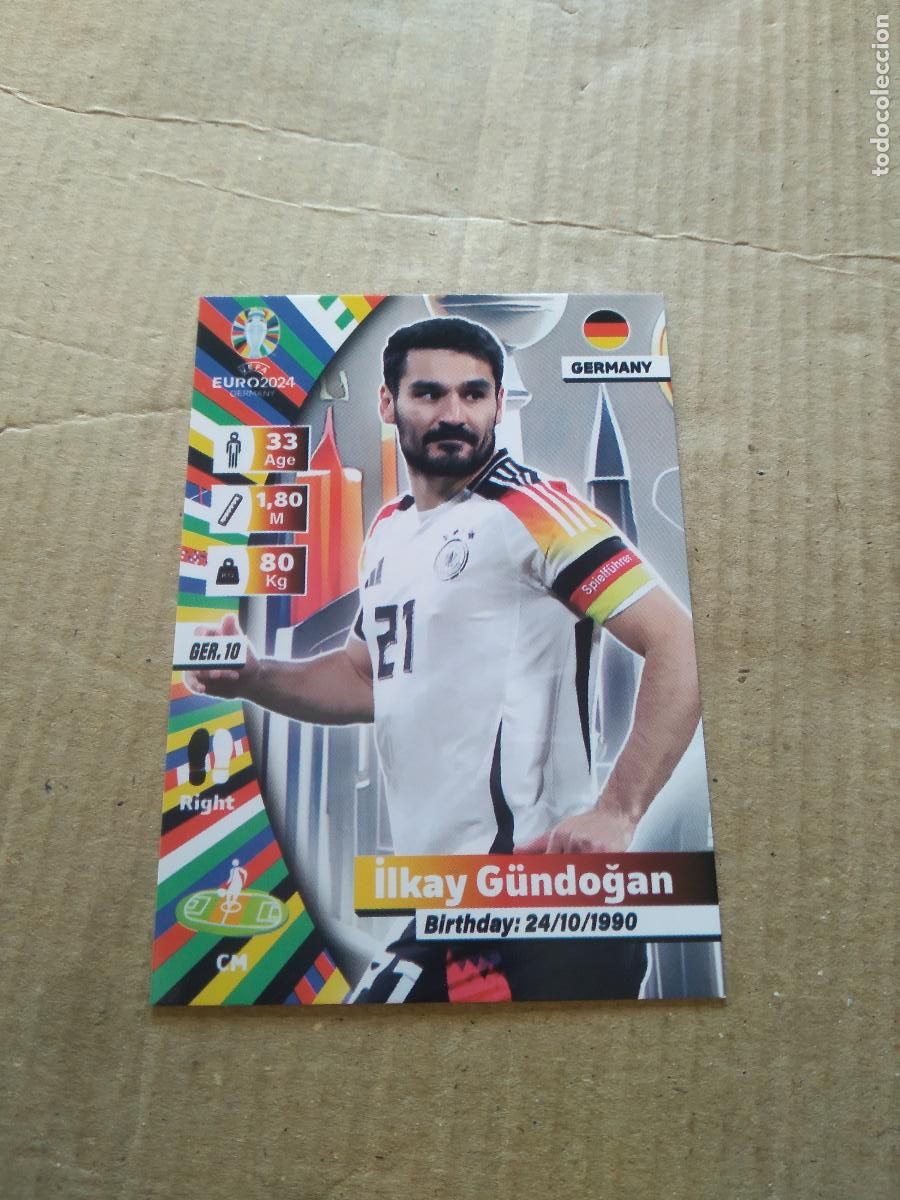 Cromos de F&uacute;tbol: GER 10 GUNDOGAN ALEMANIA CROMO FUTBOL EURO 2024 EUROCOPA FLASH EDITION
