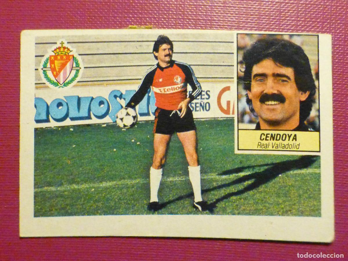Cromos de F&uacute;tbol: Cromo Futbol Liga 84-85 - Cendoya - Real Valladolid - Ediciones Este 1984/1985 - Recuperado