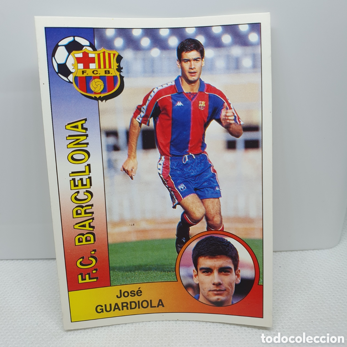 Cromos de F&uacute;tbol: ⚽️ CROMO DE FUTBOL GUARDIOLA BARCELONA LIGA 94-95 BAR&Ccedil;A PANINI ALBUM - ESTAMPAS ADHESIVAS - CARTAS