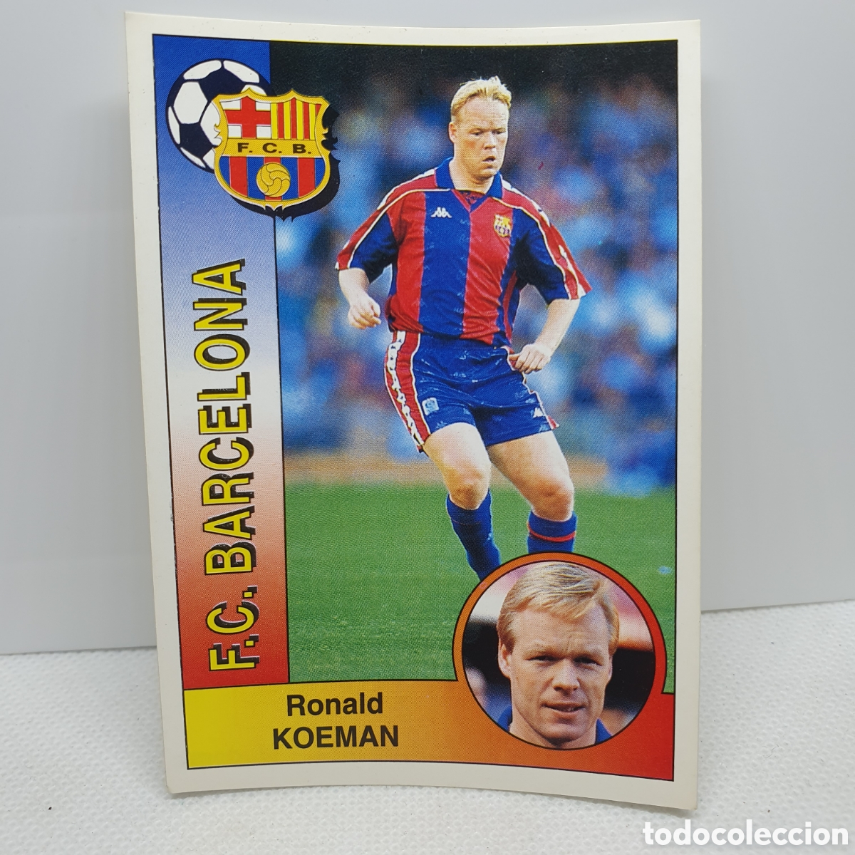 Cromos de F&uacute;tbol: ⚽️ CROMO DE FUTBOL KOEMAN BARCELONA LIGA 94-95 BAR&Ccedil;A PANINI ALBUM - ESTAMPAS ADHESIVAS - CARTAS