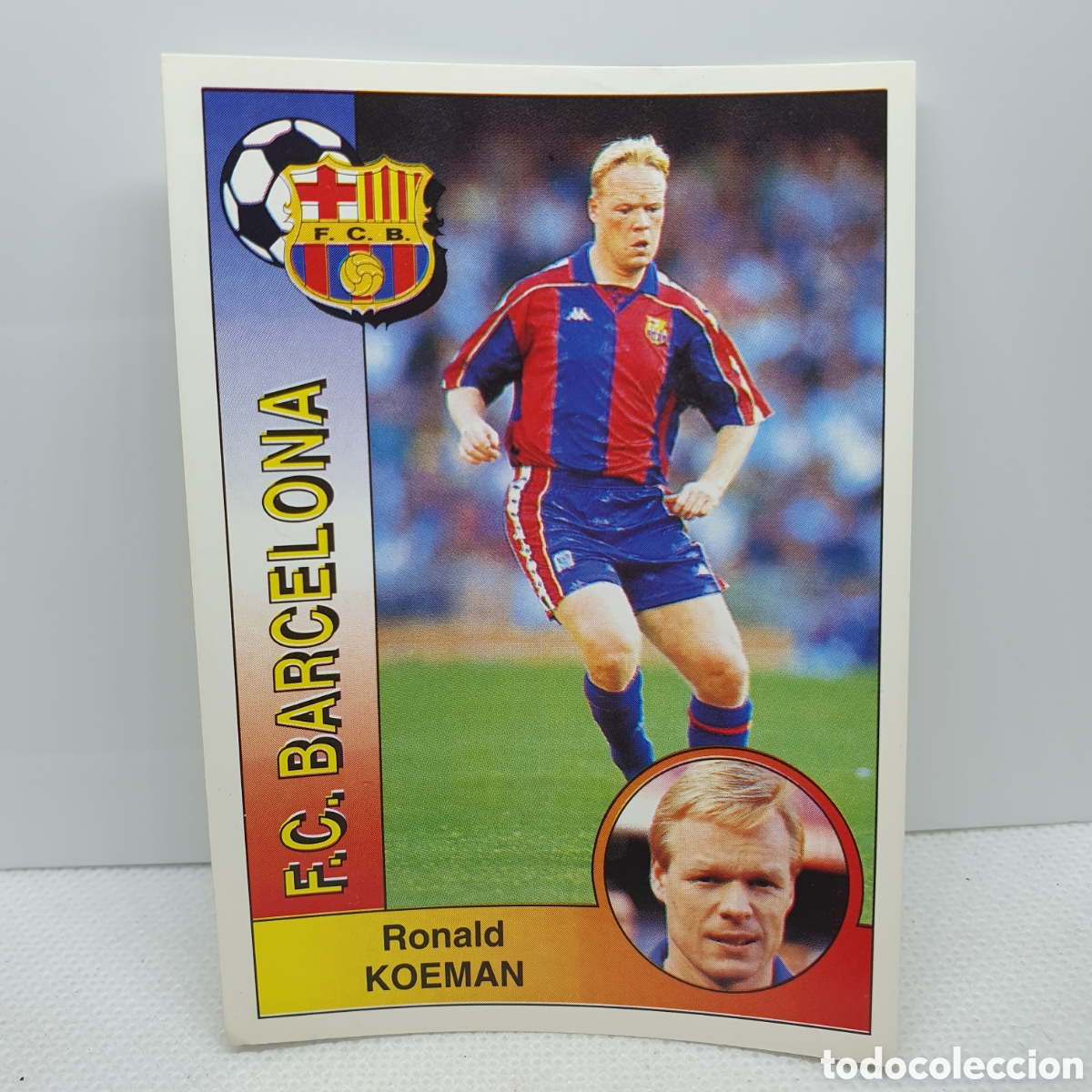 Cromos de F&uacute;tbol: ⚽️ CROMO DE FUTBOL KOEMAN BARCELONA LIGA 94-95 BAR&Ccedil;A PANINI ALBUM - ESTAMPAS ADHESIVAS - CARTAS