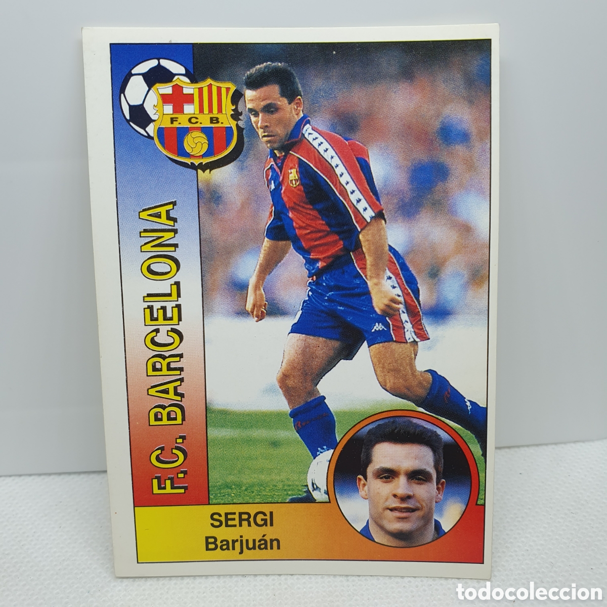 Cromos de F&uacute;tbol: ⚽️ CROMO DE FUTBOL SERGI BARCELONA LIGA 94-95 BAR&Ccedil;A PANINI ALBUM - ESTAMPAS ADHESIVAS - CARTAS -CARD