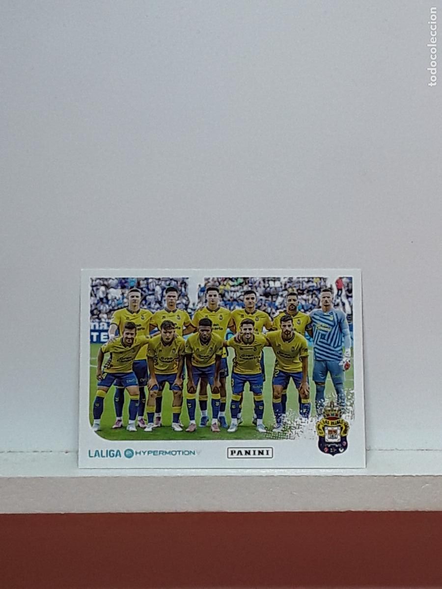 Cromos de F&uacute;tbol: LALIGA HYPERMOTION 2025 2026 25 26 ALBUM PANINI LIGA N 250 LAS PALMAS ALINEACION EQUIPO