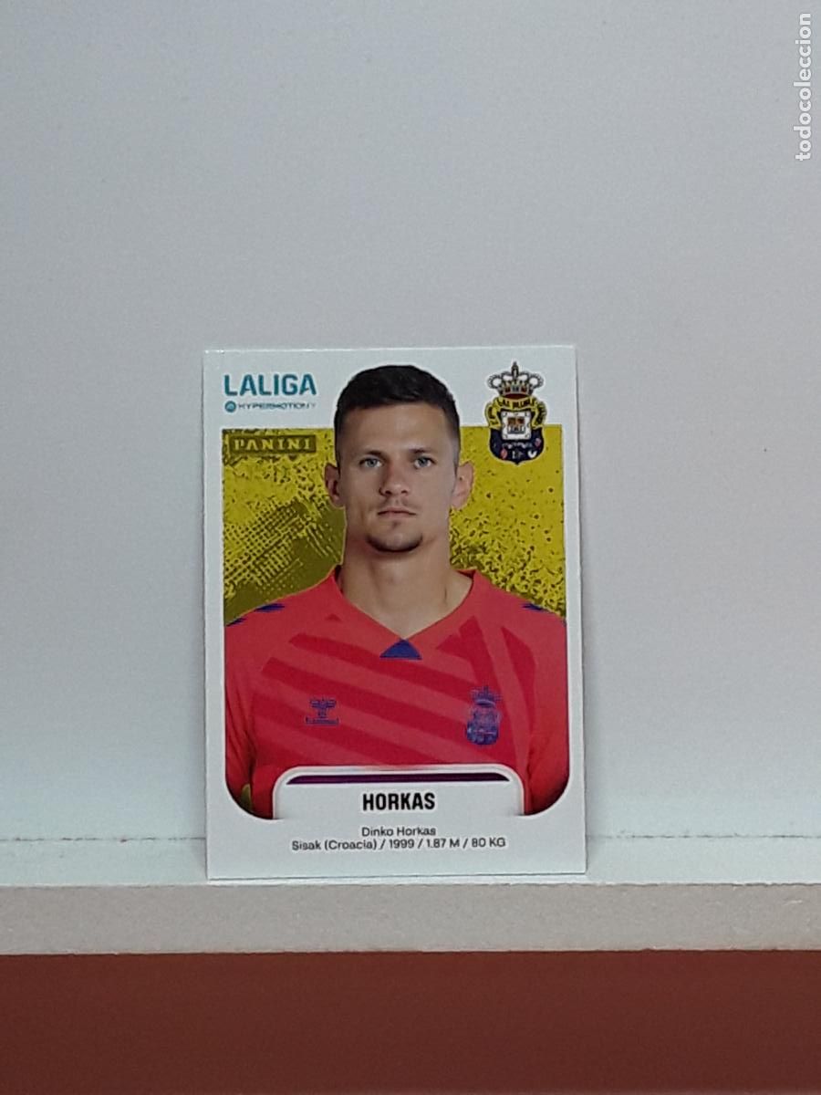 Cromos de F&uacute;tbol: LALIGA HYPERMOTION 2025 2026 25 26 ALBUM PANINI LIGA N 251 LAS PALMAS HORKAS DINKO
