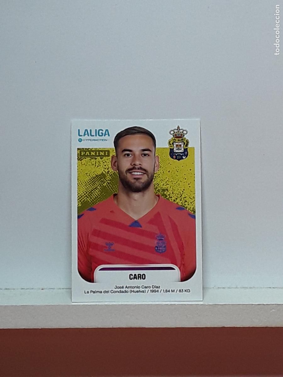 Cromos de F&uacute;tbol: LALIGA HYPERMOTION 2025 2026 25 26 ALBUM PANINI LIGA N 252 LAS PALMAS CARO JOSE ANTONIO