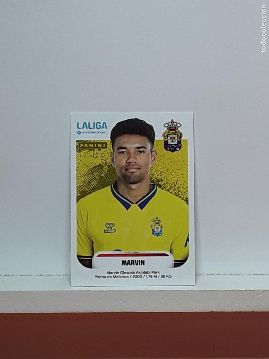 Cromos de F&uacute;tbol: LALIGA HYPERMOTION 2025 2026 25 26 ALBUM PANINI LIGA N 253 LAS PALMAS MARVIN OLAWALE PARK
