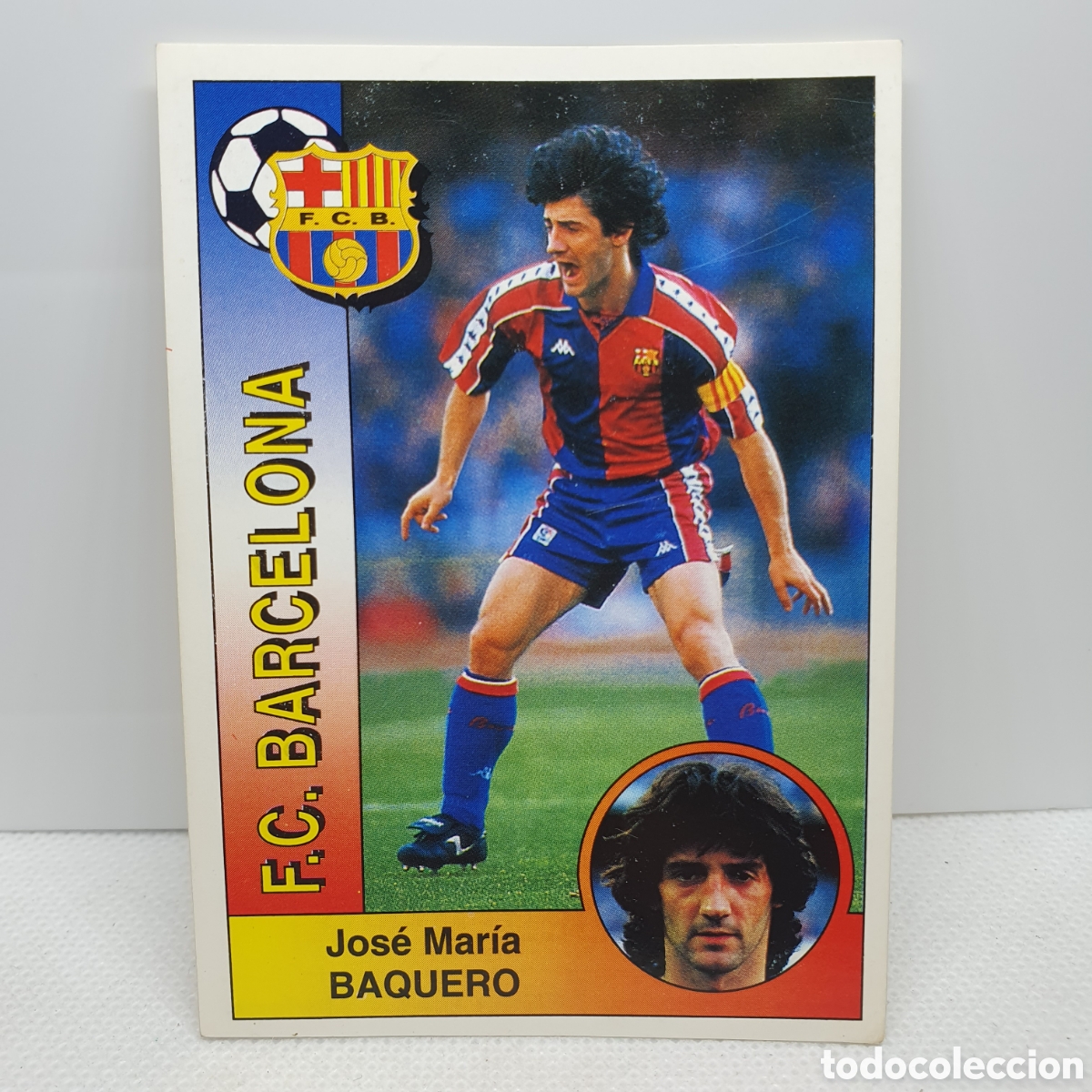 Cromos de F&uacute;tbol: ⚽️ CROMO DE FUTBOL BAQUERO BARCELONA LIGA 94-95 BAR&Ccedil;A PANINI ALBUM - ESTAMPAS ADHESIVAS - CARTAS