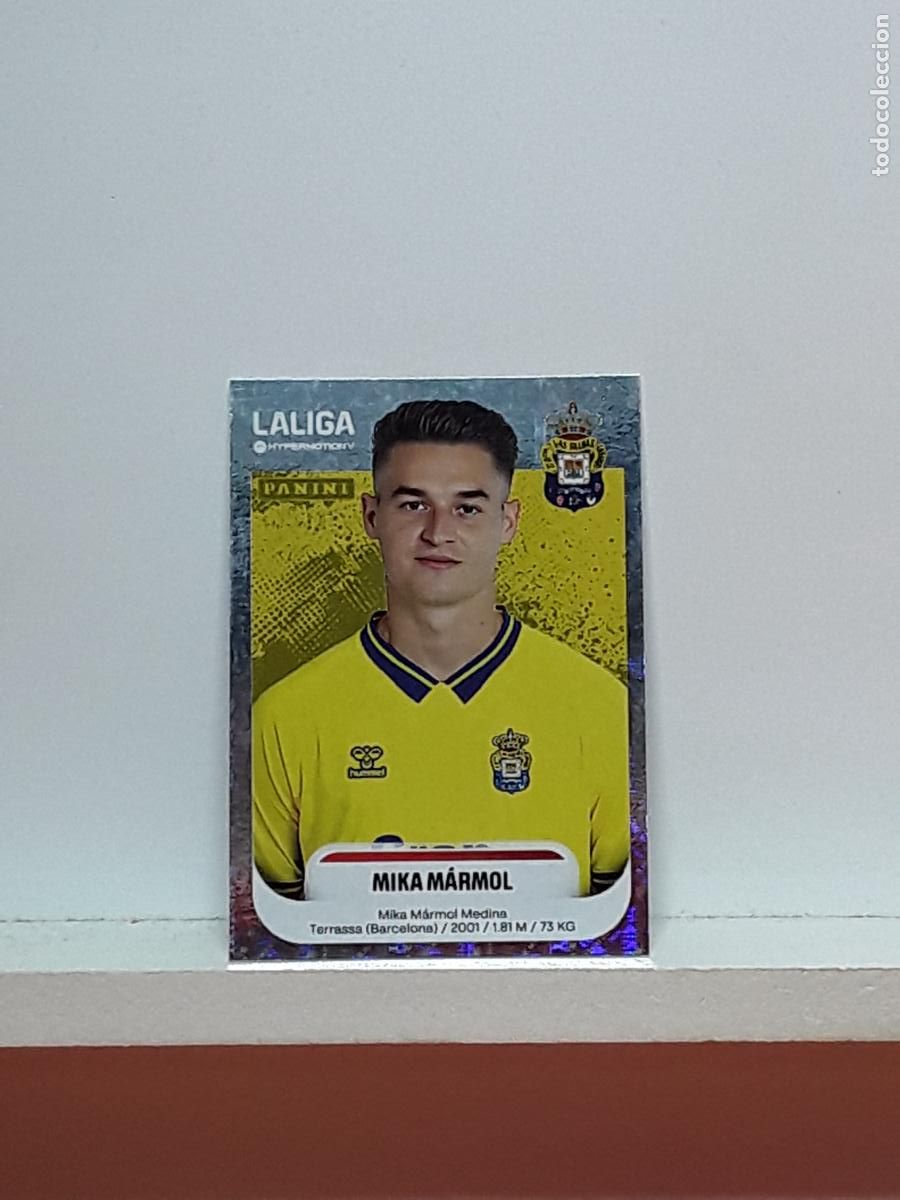 Cromos de F&uacute;tbol: LALIGA HYPERMOTION 2025 2026 25 26 ALBUM PANINI LIGA N 256 LAS PALMAS MIKA MARMOL