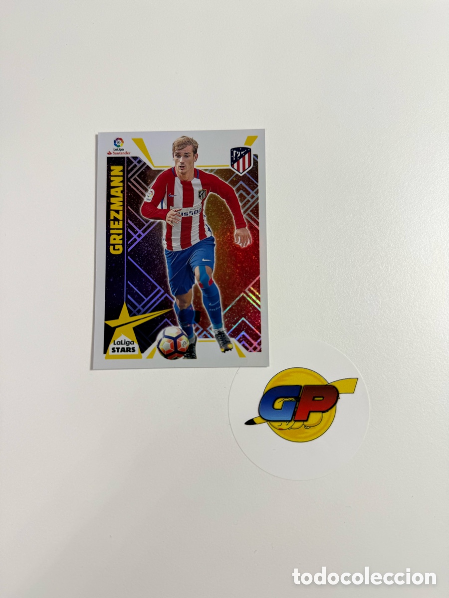 Figurine di Calcio: CROMO GRIEZMANN STARS 8 LIGA ESTE 17 18 17-18 2017 2018