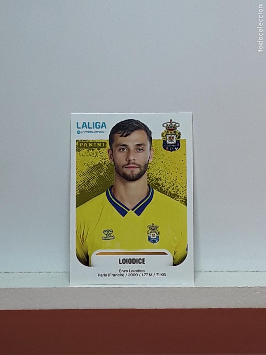 Cartes &agrave; collectionner de Football: LALIGA HYPERMOTION 2025 2026 25 26 ALBUM PANINI LIGA N 258 LAS PALMAS LOIODICE ENZO