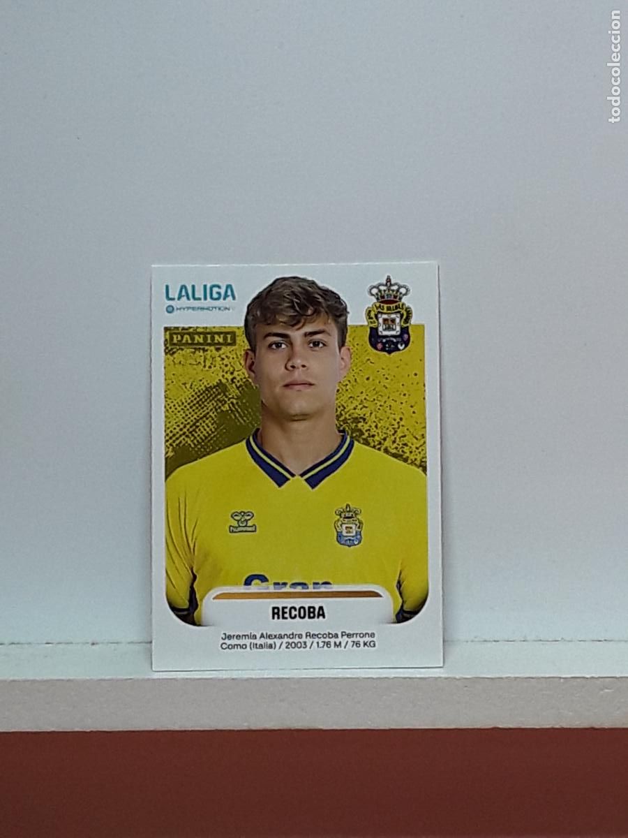 Cartes &agrave; collectionner de Football: LALIGA HYPERMOTION 2025 2026 25 26 ALBUM PANINI LIGA N 262 LAS PALMAS RECOBA JEREMIA ALEXANDRE
