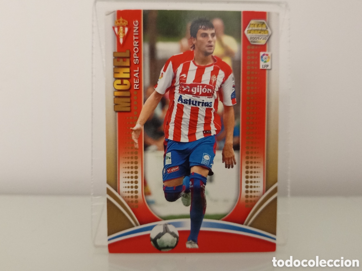 Cromos de F&uacute;tbol: ❇️ CROMO ⚽ MICHEL SPORTING DE GIJ&Oacute;N 2009 2010 09 10 MEGACRACKS MGKS ❇️
