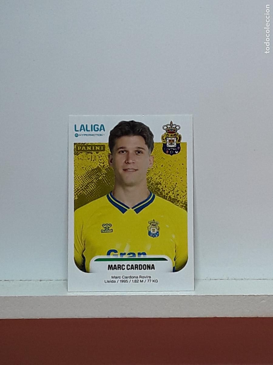 Cromos de F&uacute;tbol: LALIGA HYPERMOTION 2025 2026 25 26 ALBUM PANINI LIGA N 264B 264 B LAS PALMAS MARC CARDONA