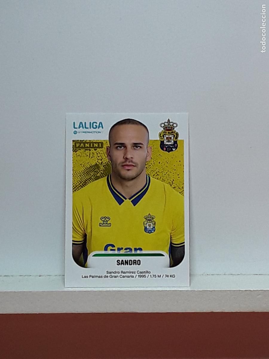 Cromos de F&uacute;tbol: LALIGA HYPERMOTION 2025 2026 25 26 ALBUM PANINI LIGA N 265 LAS PALMAS SANDRO RAMIREZ
