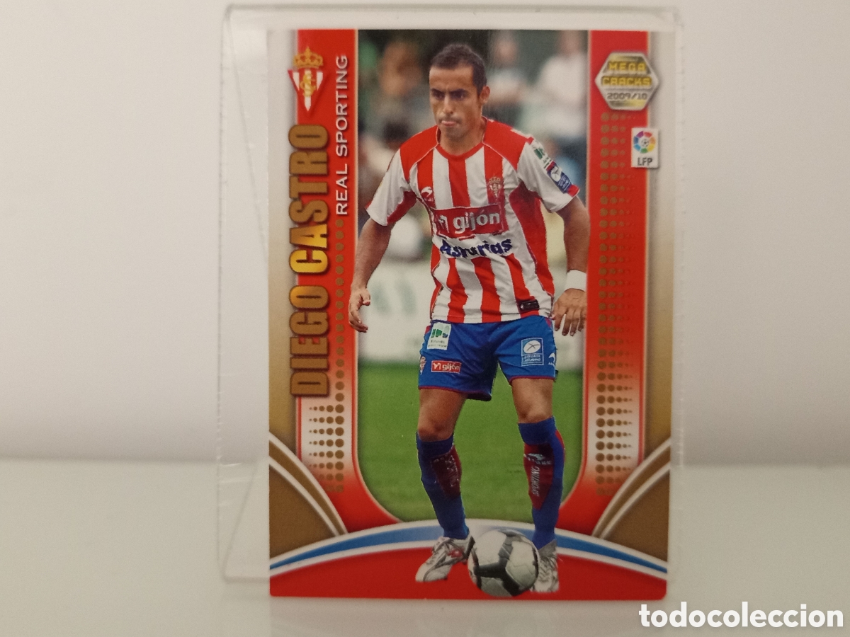 Cromos de F&uacute;tbol: ❇️ CROMO ⚽ DIEGO CASTRO SPORTING DE GIJ&Oacute;N 2009 2010 09 10 MEGACRACKS MGKS ❇️