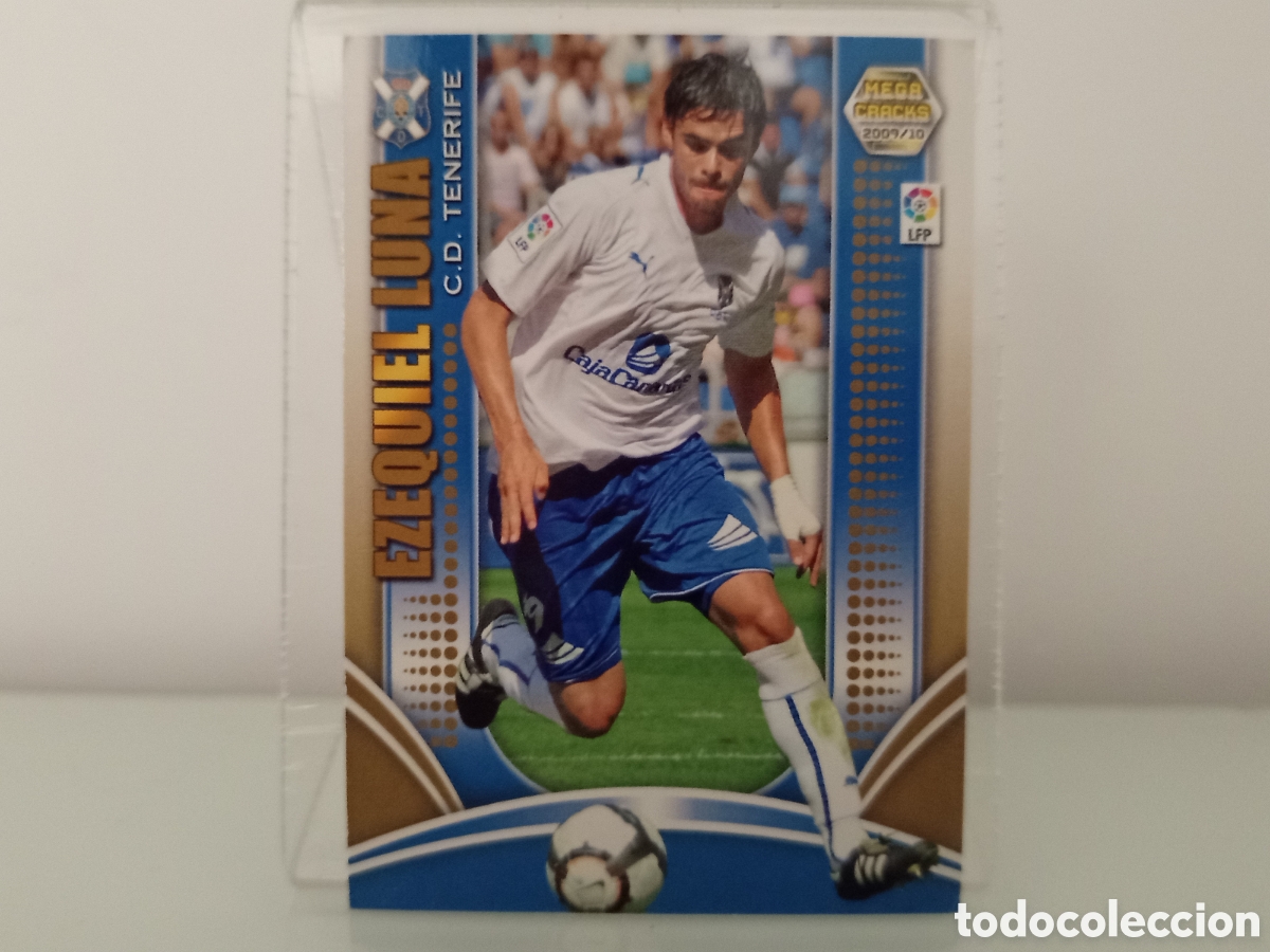 Cartes &agrave; collectionner de Football: ❇️ CROMO ⚽ EZEQUIEL LUNA TENERIFE 2009 2010 09 10 MEGACRACKS MGKS ❇️