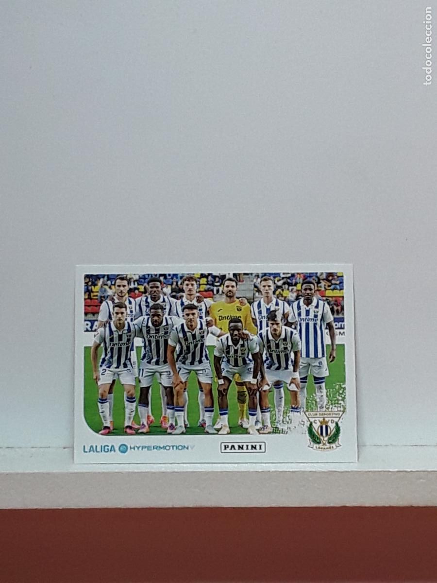 Fu&szlig;ball-Sticker: LALIGA HYPERMOTION 2025 2026 25 26 ALBUM PANINI LIGA N 269 LEGANES ALINEACION EQUIPO