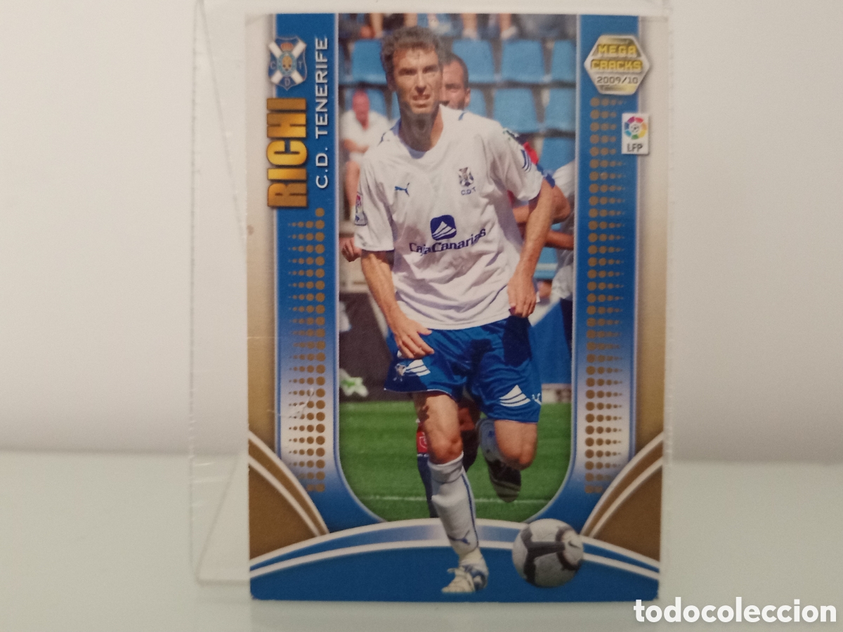 Fu&szlig;ball-Sticker: ❇️ CROMO ⚽ RICHI TENERIFE 2009 2010 09 10 MEGACRACKS MGKS ❇️
