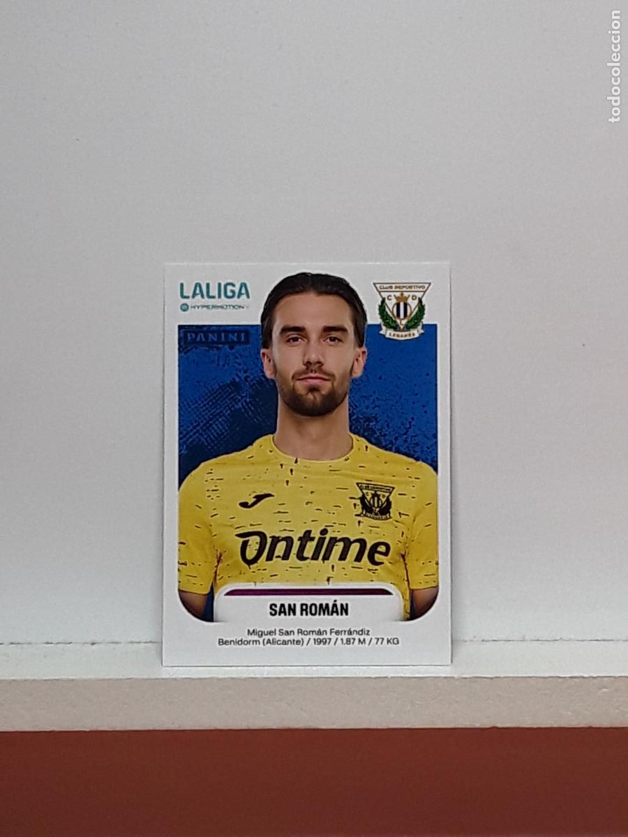 Fu&szlig;ball-Sticker: LALIGA HYPERMOTION 2025 2026 25 26 ALBUM PANINI LIGA N 271 LEGANES SAN ROMAN MIGUEL
